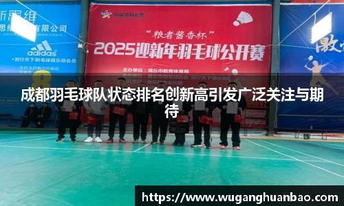 成都羽毛球队状态排名创新高引发广泛关注与期待