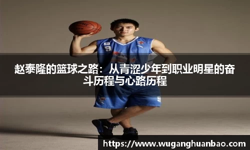 赵泰隆的篮球之路：从青涩少年到职业明星的奋斗历程与心路历程